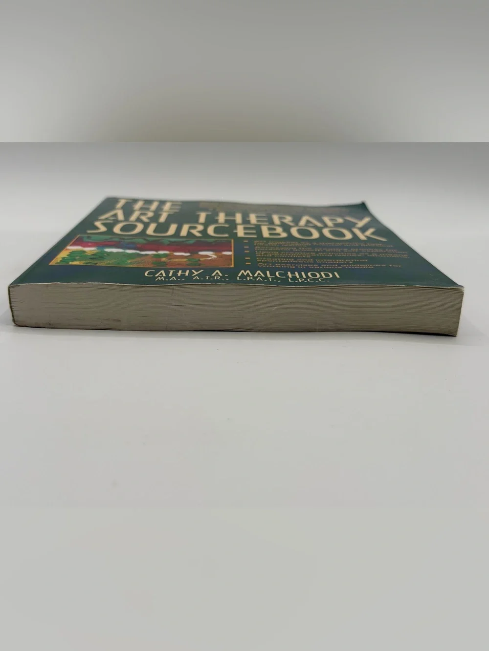 The Art Therapy Sourcebook by Cathy A. Malchiodi (Paperback Book, 1998)